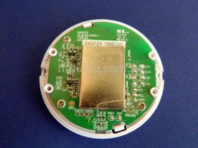 Внутренняя панель beats wireless серая-левая